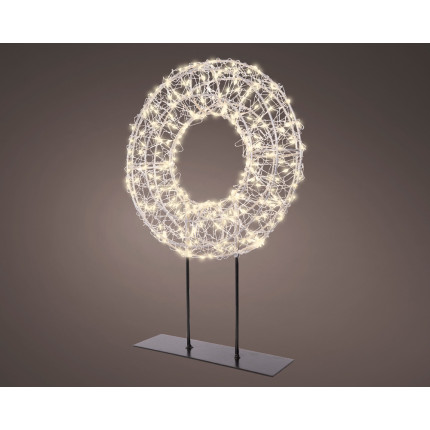 Corona Luminosa con Base Metallica