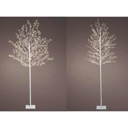 Albero Bianco Led per Esterno