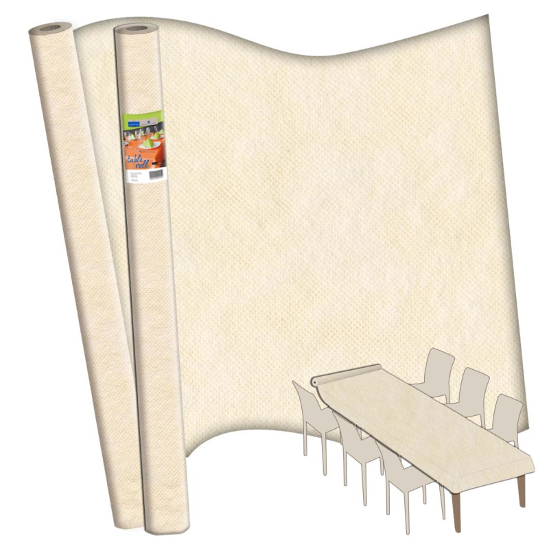 Tovaglie Coprimacchia Crema (25 pezzi)