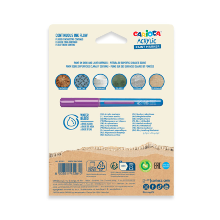 Acrylic Paint Marker Colori Primari - Marcatori Acrilici