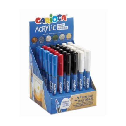 Marcatori Acrilici Paint Marker Colori Primari