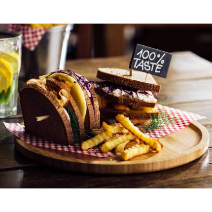 Vassoio Rotondo in Bamboo