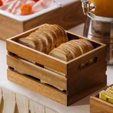 Cassettina in Acacia Portapane