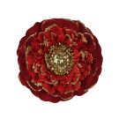 Fiore di Zinnia Glitterata