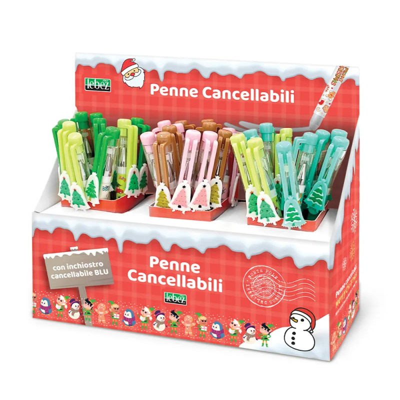 Penna Cancellabile Christmas
