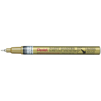 Paint Marker Extra Fine Point Oro
