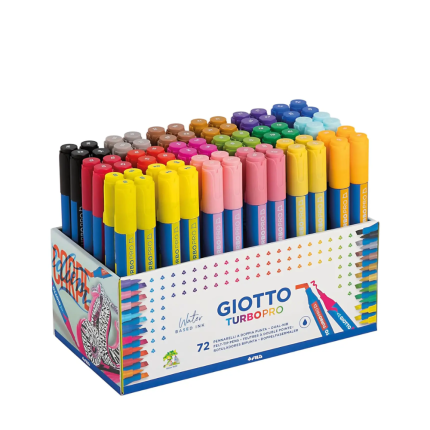 Pennarelli a Doppia Punta Turbo Pro