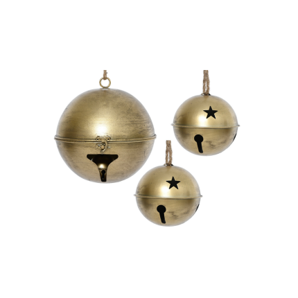 Sonagli Natalizi Oro Pendenti