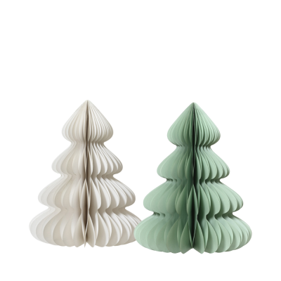 Albero di Natale in Carta Plissé 60cm