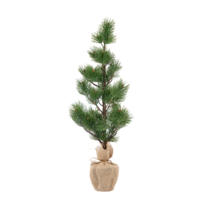 Pino con Base Sacco in Juta 95cm