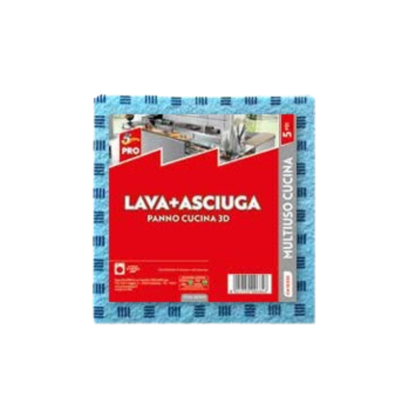 Lava e asciuga panno cucina 3D | Incartare