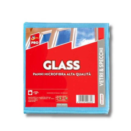 Panni Microfibra Glass per Vetri e Specchi