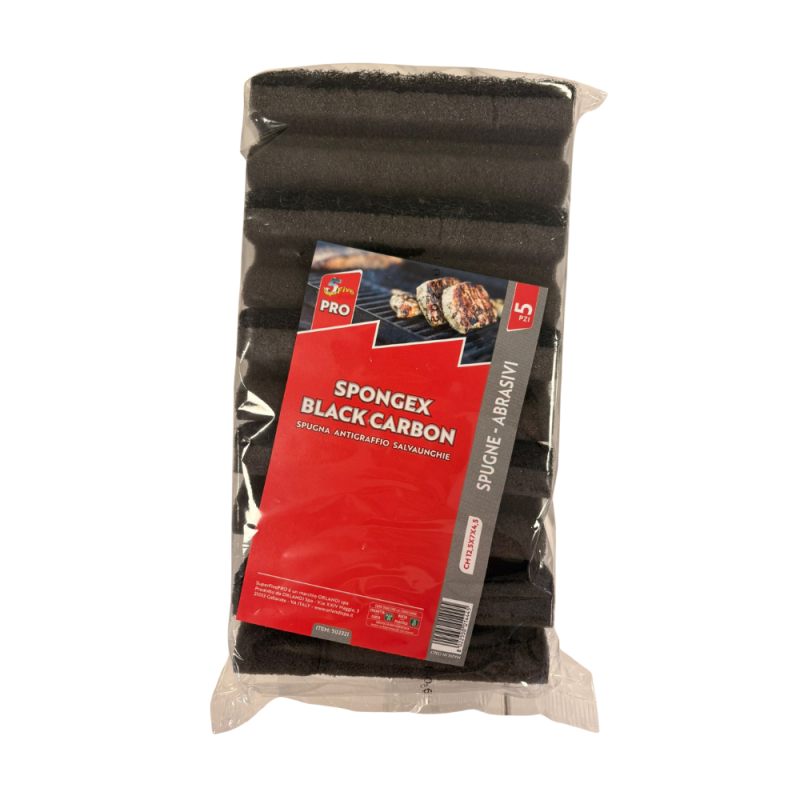 Spugna Spongex Black Carbon (5 Pezzi)