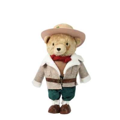 Orso Con Cappotto 45cm