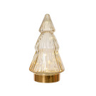 Alberello Luminoso in Vetro 19,5cm