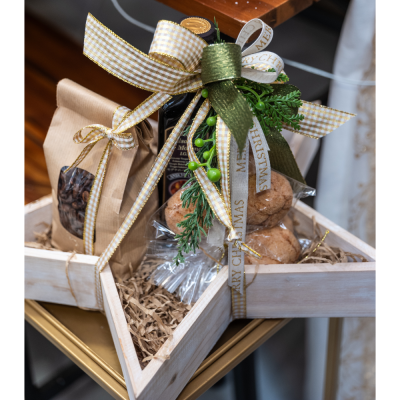 Vassoio Stella in Legno 2