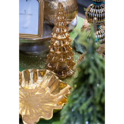 Alberello Luminoso in Vetro 32cm