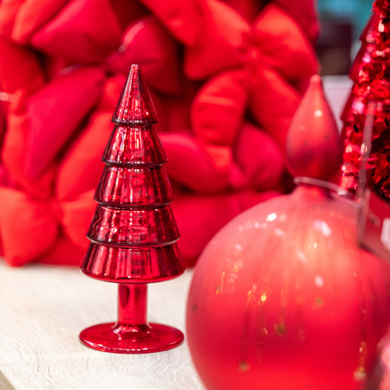 Set Alberelli in Vetro (3 Pezzi)