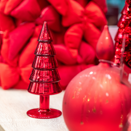 Set Alberelli in Vetro (3 Pezzi)