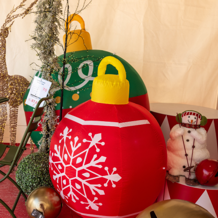 Sfera Gonfiabile Verde Led 120cm