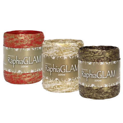 Bobina in Rafia Glam Bicolor