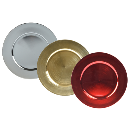 Sottopiatto Natalizio in PS 40cm