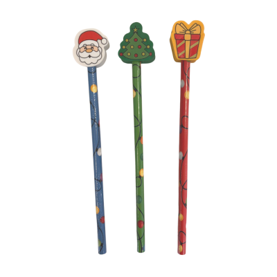 Matita con Gommina Natalizia