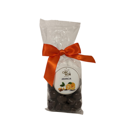 Chic & Bon Arancia Ricoperti di Cioccolato Fondente 130gr