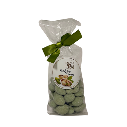 Chic & Bon Pistacchio Spolverati al Cacao 130gr Chic & Bon Pistacchio Spolverati al Cacao 130gr