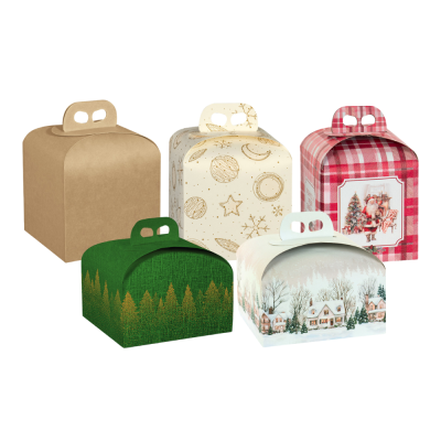 Scatole Portapanettone con Manico 1Kg