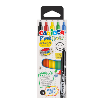 Fineliner Study (5 Pezzi)