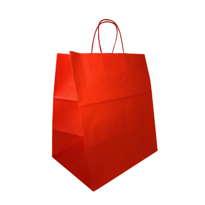 Sacchetto Twisted Large rosso