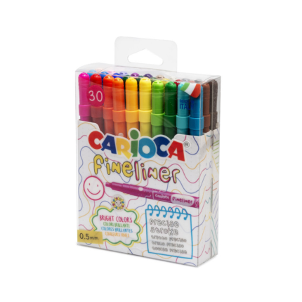 Fineliner Carioca (30 Pezzi)