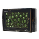 Palline in vetro lucide con filo ferro 2cm (144 pezzi)