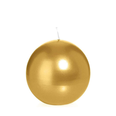 Candela Sferica Oro