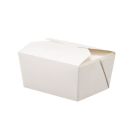 Take Away Box in Cartoncino Bianco (25 Pezzi)