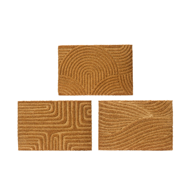 Zerbino Naturale Motivo Onde