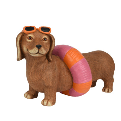 Bassotto Decorativo Con Salvagente