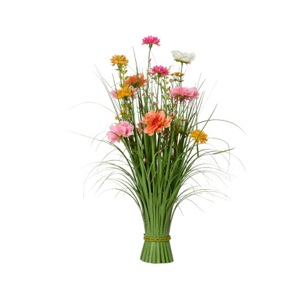 Mazzo di Erba con Fiori