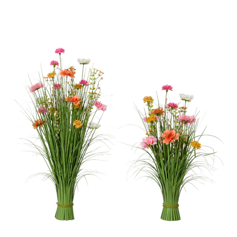 Mazzo di Erba con Fiori