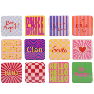 Sottobicchiere Ottico Fantasia