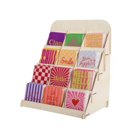 Sottobicchiere Ottico Fantasia