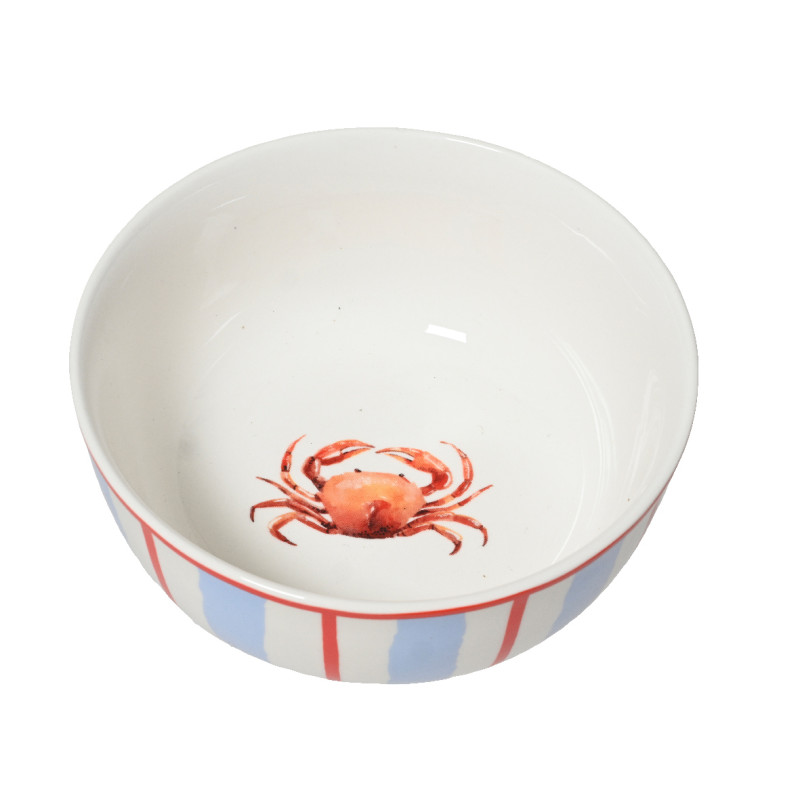 Bowl Granchio In Porcellana