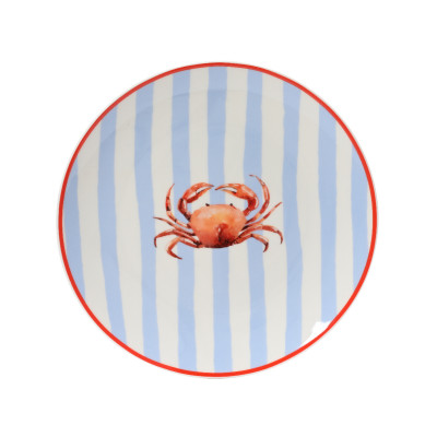 Piatto Granchio in Porcellana