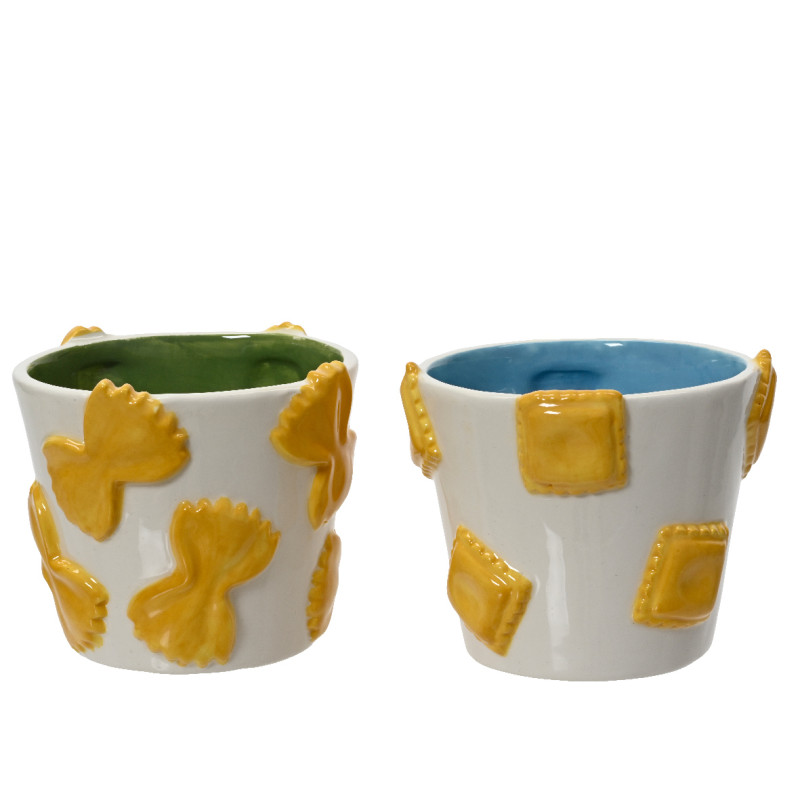 Vasetto Decorato Pasta