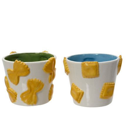 Vasetto Decorato Pasta