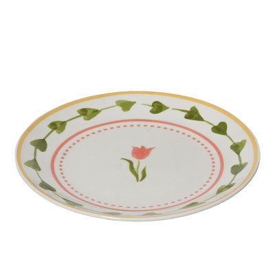 Piatto Tulip in Porcellana 2