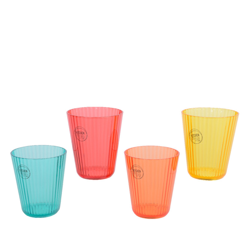 Bicchiere Acqua Colorato