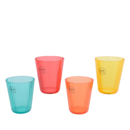 Bicchiere Acqua Colorato