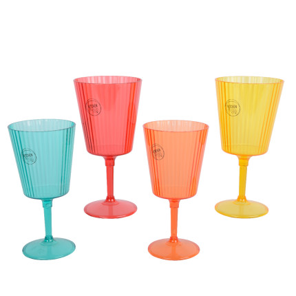 Bicchiere di Vino Colorato